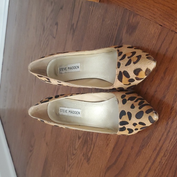 Steve Madden animal print pumps - Picture 1 of 7